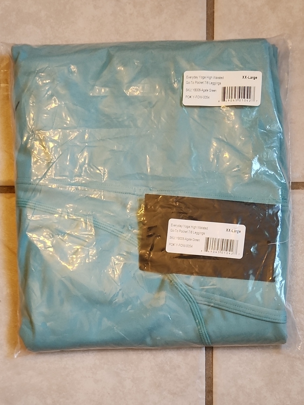 Everyday Yoga High Waisted Go-To Pocket Leggings - Aqua Green — image 2 of 8